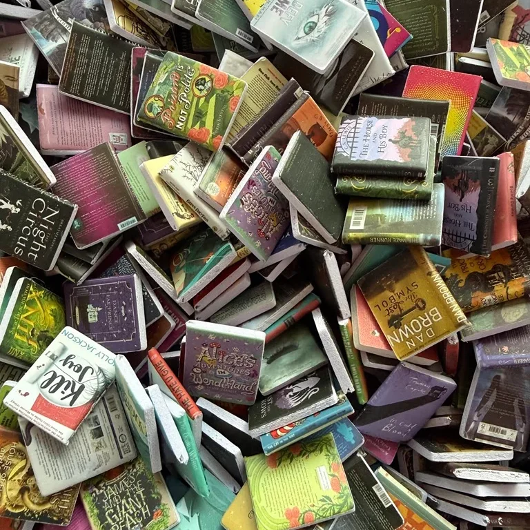 Miniature Books - Assorted Bundle for 1:12 Dollhouse Shelves